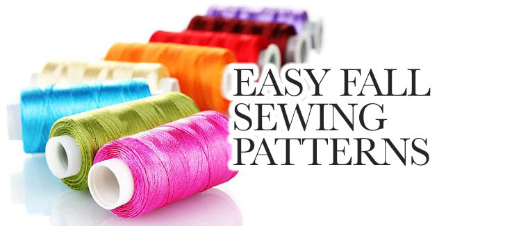 Easy Fall Sewing Patterns