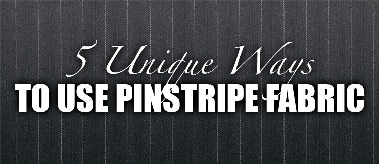 5 ways to use pinstripes