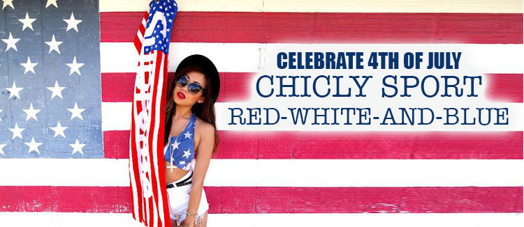 Three ways to sport red-white-and-blue