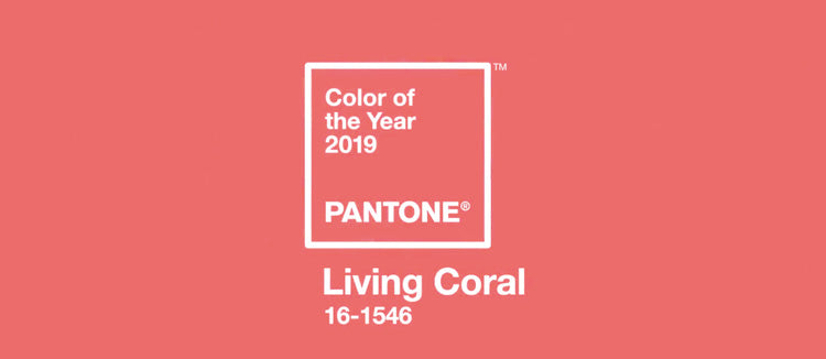 Coral color of the year 2019