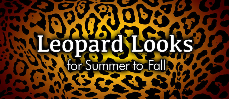 Leopard Looks For Fall