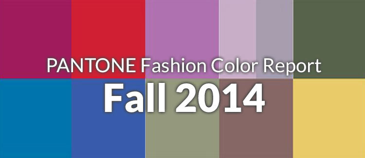 pantone trends fall 2014