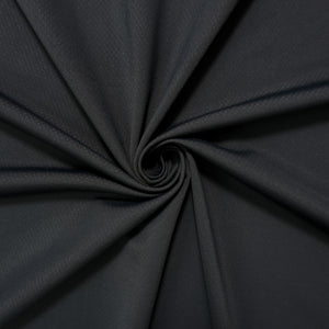 Black Famous Maker Nylon Spandex Mini Diamond Tricot Knit Yoga Fabric