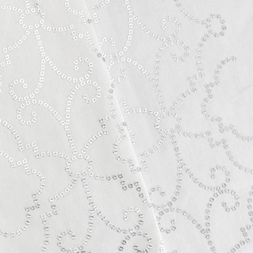 Textured Geometric Fabric, Iridescent Silver – CosplayFabrics International