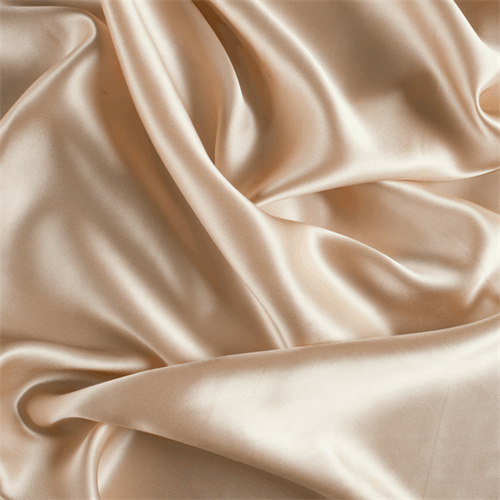 Golden Yellow Charmeuse 100% Pure Silk Fabric for Fashion