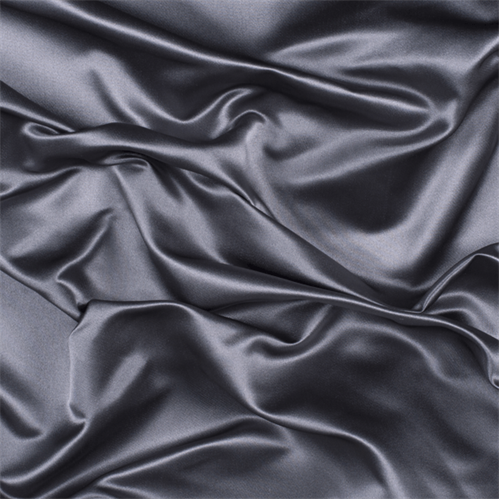 Silver Duchess Satin Fabric - Bridal Fabric by the Yard