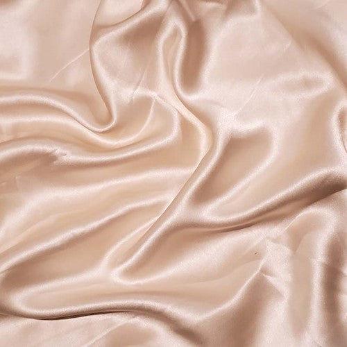 Payton DUSTY PINK Faux Silk Stretch Charmeuse Satin Fabric by the Yard -  New Fabrics Daily