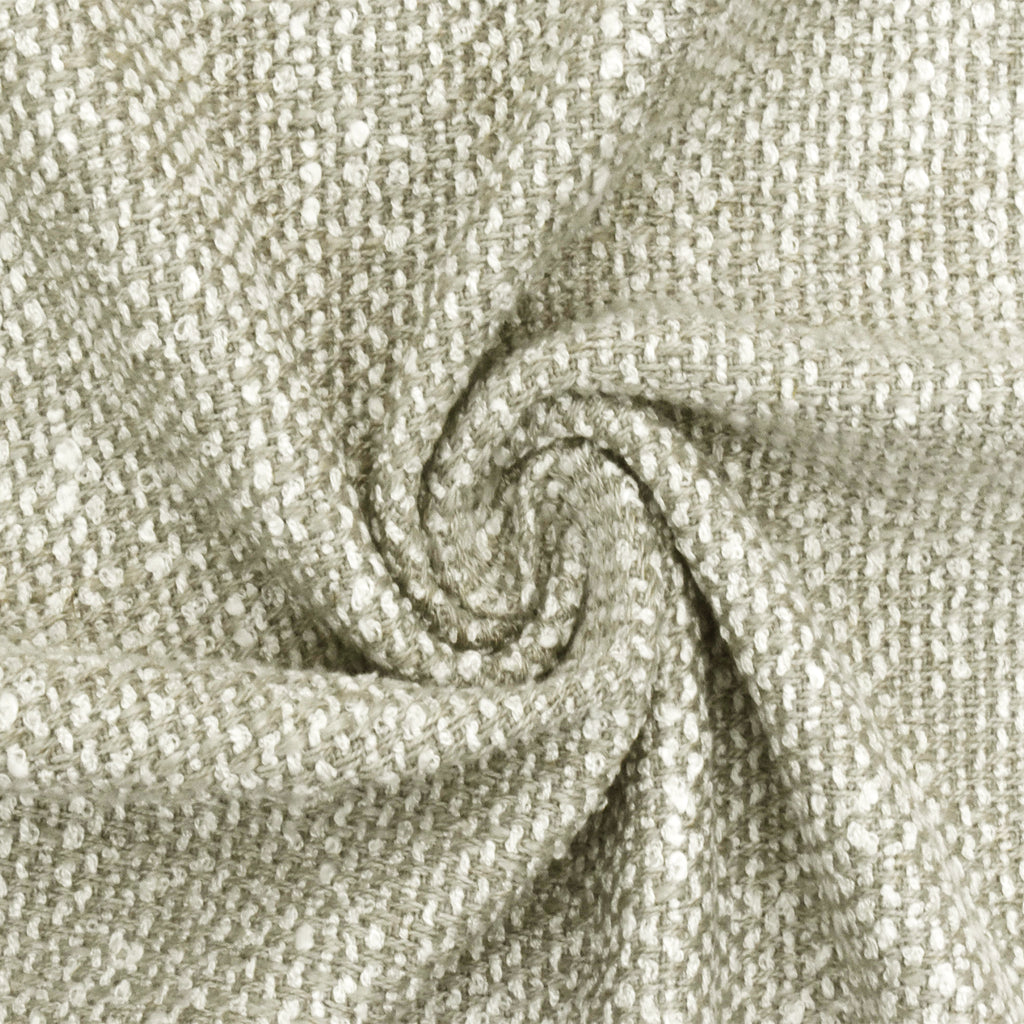 Fashion Fabrics Club 3 1/8 yd PC - Foggy Gray Soft Textured Wool Blend Woven Decorating Fabric by The Yard (Wool/Acrylic/Polyester)