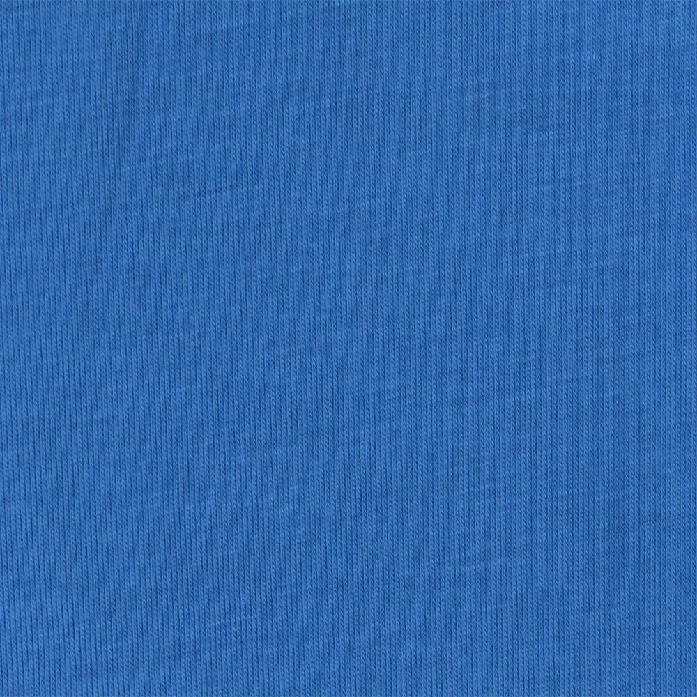 Italian Cotton Cashmere Jersey Knit in Royal Blue