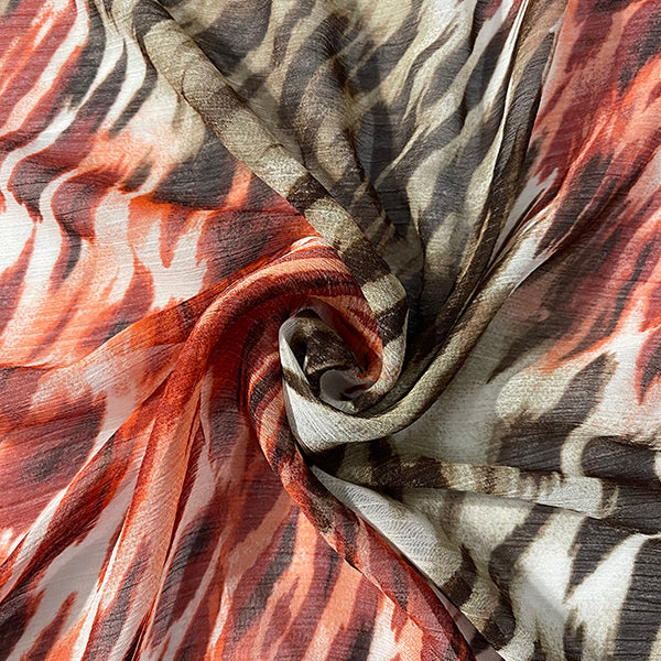 Fashion Fabrics Club Nude Beige-Black Lace Bonded Stretch Knit Fabric by The Yard (Polyester-Nylon-Spandex)