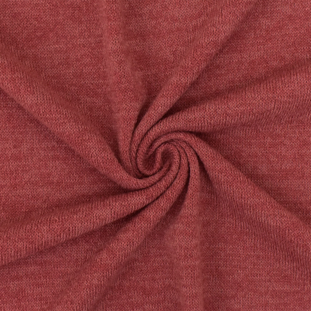 Blush Red-Pink Texture Stretch Polyester Jersey Knit Fabric – Fashion  Fabrics Club