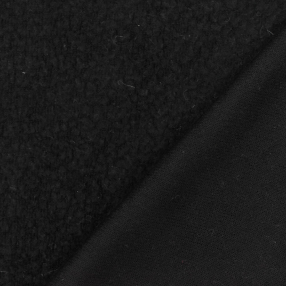 Fashion Fabrics Club Nude Beige-Black Lace Bonded Stretch Knit Fabric by The Yard (Polyester-Nylon-Spandex)
