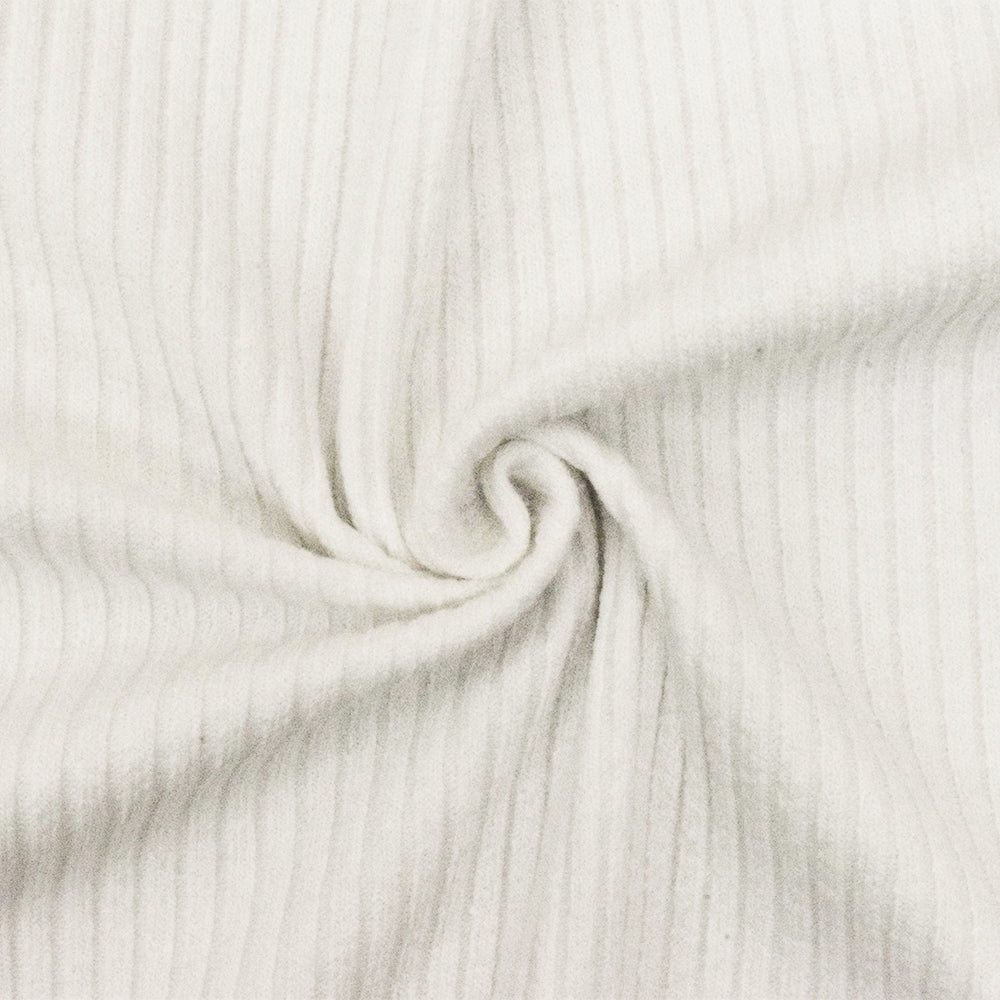 Cotton White Knit Mesh Heavy Weight Fabric by The Yard 